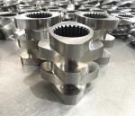 G-25 Tolerance Grade 9H Twin Screw Extruder Spare Parts Screw Kneading Block in