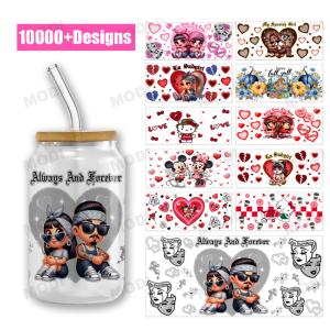 China UV DTF Cup Wrap Transfers Wholesale High Quality UV DTF Sticker Transfer Printing For Glass Can Cups Mother'S Day factory
