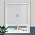 Cordless Blackout Window Shades UV Protection Smart Roller Blinds