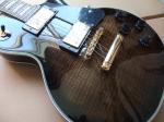 Custom LP Custom Electric Guitar Hollow body In Amber Maroon