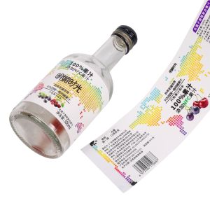 Customized Designs and Fast Delivery for Beverage Bottle Labels