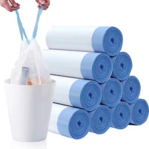 China PE Plastic Kitchen Garbage Bags Eco Friendly Alternative For Waste Disposal factory