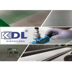 High Tensile Strength Stainless Steel Wire Mesh Screen with Square Woven