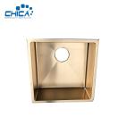 Contemporary Kitchen Sink Single Bowl Stainless Steel Kitchen Sink Topmount