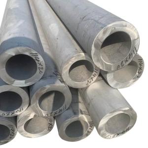 China 300 Series BA Stainless Steel Pipe 0.5mm 304H 310S Brushed Mirror factory