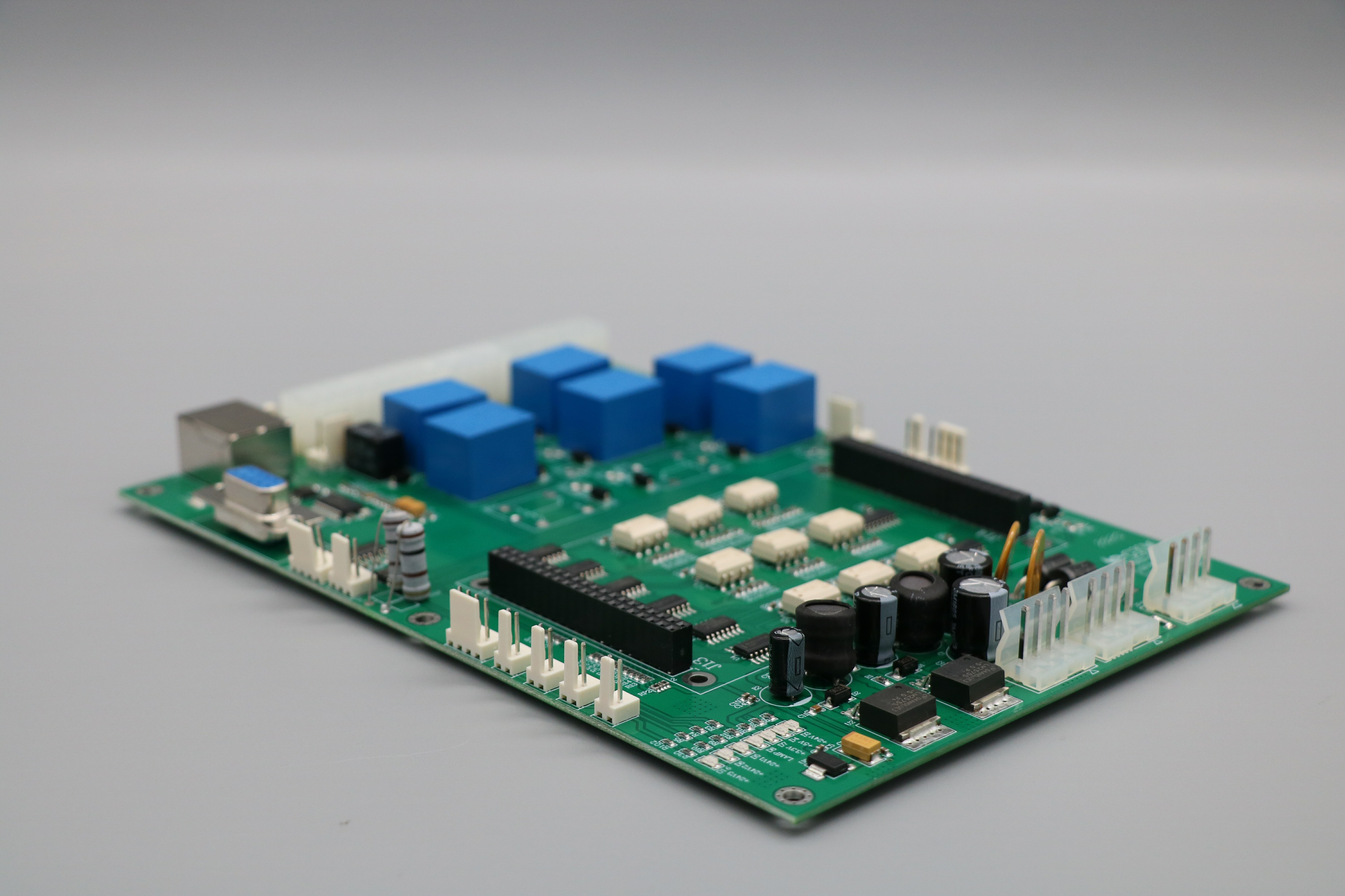 Green Soldmask SMT PCB Assembly Prototype Development High-mix Low-volume Production