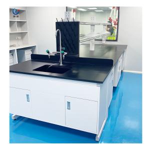 China Corrosion Resistant Steel Lab Bench , 4 Handles 75x90cm Lab Work Benches factory