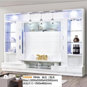 China Living Room Modern TV Stands Bunnings Doors Bifold Bookshelf MDF Board French TV Cabinet factory