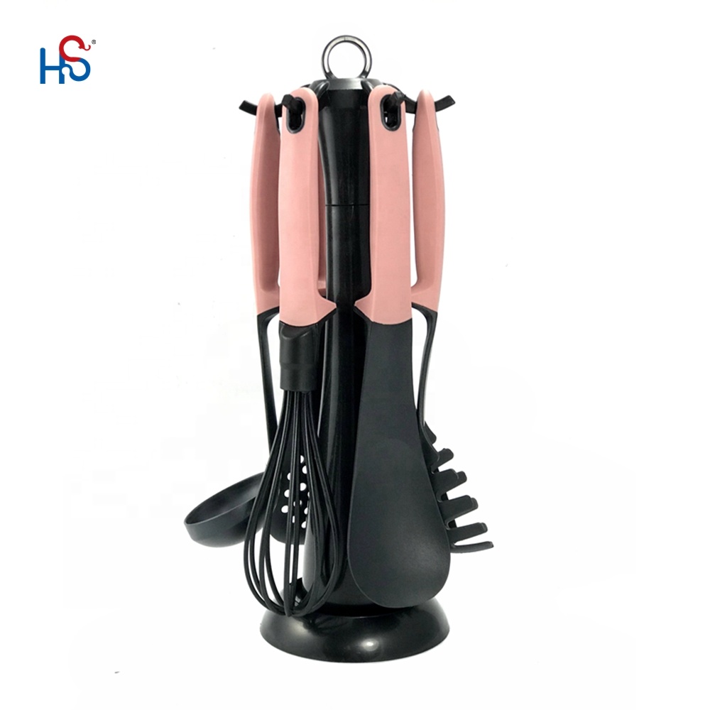 Cookware Sets Compact Nesting Nylon Kitchen Utensil Set Eco Friendly Kitchen Gadgets