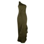 Solid Elegant Summer Dresses Knitted Formal Evening Party Dresses