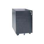 3 Drawers 0.6mm Office Filing Cabinets Cold Rolled Steel