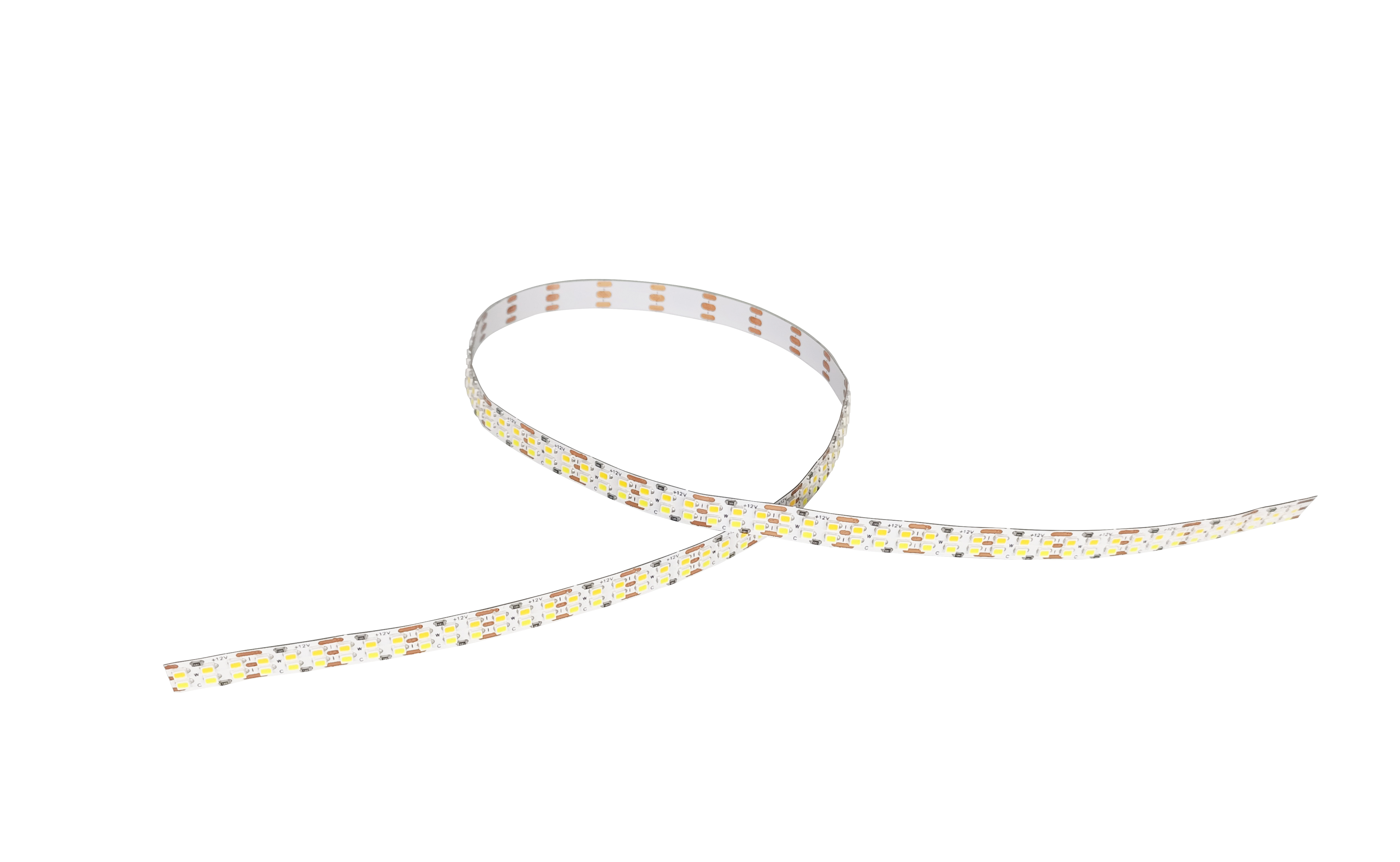 Flexible 2835 Double Row Lamp Bead Stair Lighting Decoration Lighting