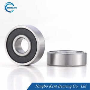 China 6002 Rubber Sealed Single Row Ball Bearings ABEC-3 Precision factory