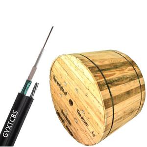 China Ftth Fiber Optic Cable GYXTC8S Figure 8 Self Supporting Outdoor Armored 12 Cores factory