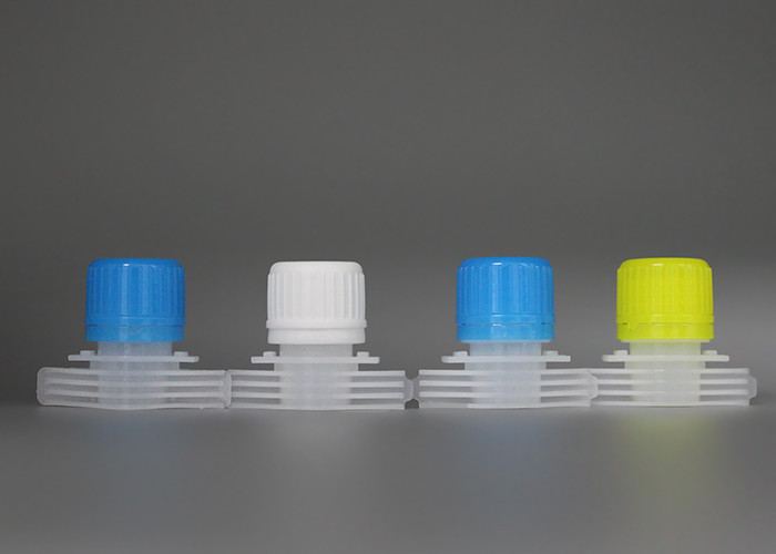 10mm / 12mm / 16mm Plastic Bottle Spout Cap For Laundry Detergent Packaging Pouch