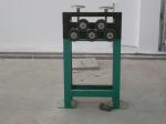 Galvanized Steel Wire Belt Polishing Machine , Automatic Abrasive Belt Grinder