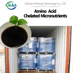 China Organic Amino Acid Chelated Trace Elements CuFeZnMnB Amino Acid Foliar Fertilizer factory
