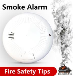 China Household 85dB 9 Volt Smoke Alarm Detector Low Consumption factory