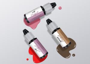 China 6ML Emulsion Permanent Makeup Pigments Eyebrow Cosmetics Tattoo Lip Blush Color factory