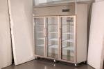 Six Door Glass Door Display Freezer Automatic Defrosting And Defogging