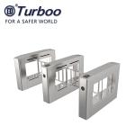 Stainless Steel Access Control Turnstile Gate Waist Height Fully Automatic 35