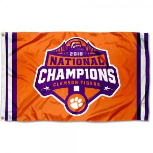 China 3x5National Champions Official Logo Flag factory