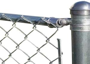 China 8 Foot hot dipped Galvanized Chain Link Fencing Playground factory