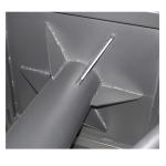 Sturdy Durable Upright Post Industrial Exhibition Settings Steel Upright Post