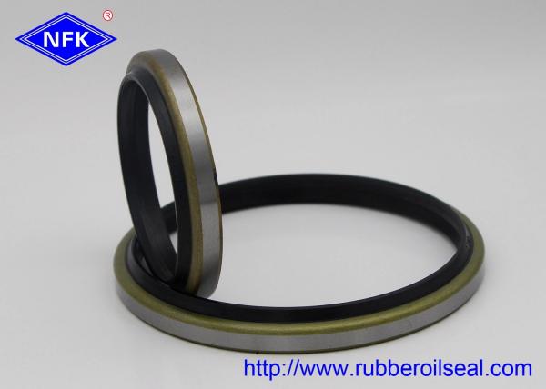 NBR DKB Type Wheel Type Combine Metal Material High Strength Hydraulic Dust Oil