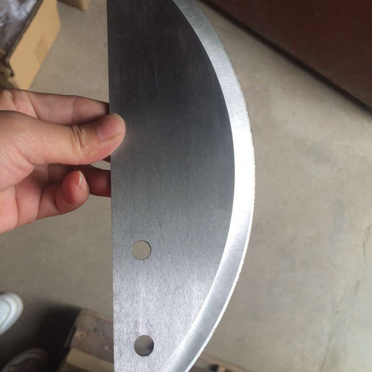 Carbon Steel Properties Meat Processing Parts Durable Blades Used For Cutting