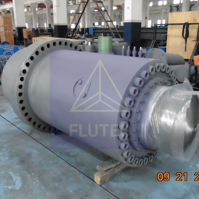 Gery Welded Hydraulic Cylinder / Dump Truck Hydraulic Cylinder Forging Press