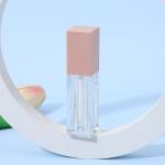 Square Pink 7ml Plastic Lip Glaze Tube For High Gloss Liquid Eyeshadow Lip Glaze