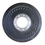Commercial Vehicle Viscous Vibration Damper Casting Easy To Install Flange