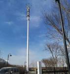 Q235 Steel Octagonal TV Antenna Tower For Broadcasting