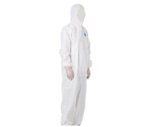 China Chemical Resistant Disposable Isolation Gown Breathable Fabric Material factory