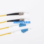 Waterproof Single Mode Fiber Optic Patch Cord Duplex LC - ST