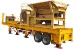 Tire Mobile Crusher Plant Stone Jaw Crushing Plant For Quarry Mine Construction