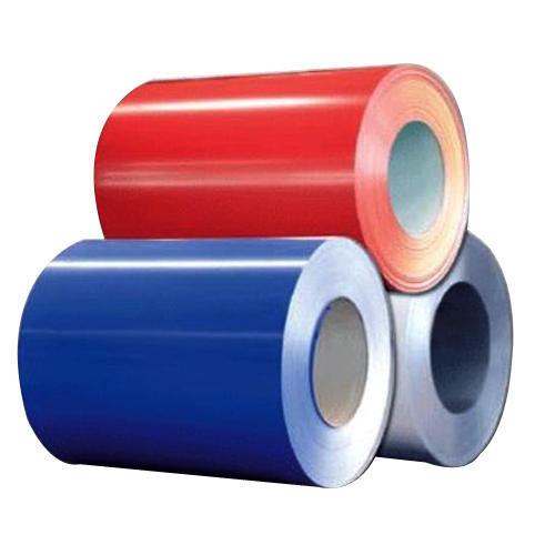 Prepainted Red / Blue Color Coated Steel Coil Q195 / Q235 Material For