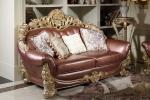 Luxury Sofa sets by Beech wood craft design in golden color painting and