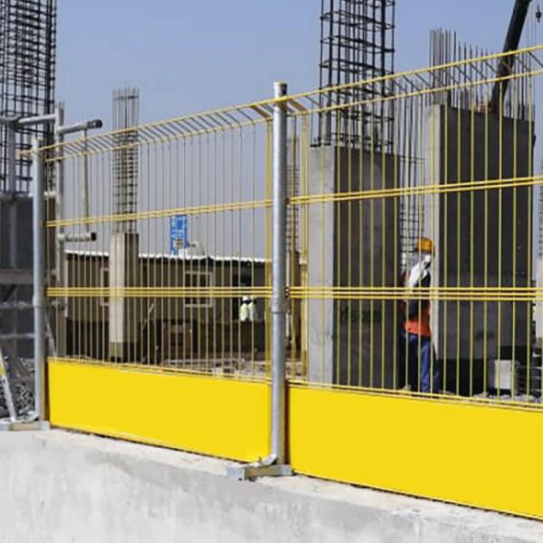 China 100*200mm Quick Install Edge Protection Barrier With Safety Compliance factory