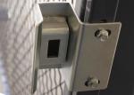 Commercial Wire Mesh Partition Panels Full Height Wire Cage Door 230 Lbs Weight