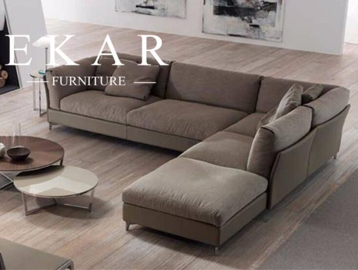 Latest Living Room Furniture Fabric 3 Seater Sofa ZZ-T-014