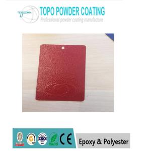 China Red Electrostatic Powder Coating / Pipeline Powder Coating RAL 3027 Texture factory