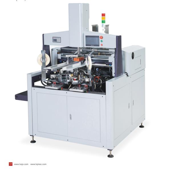 China Rigid Box Corner Pasting Machine For Packaging Box And Cardboard Box factory