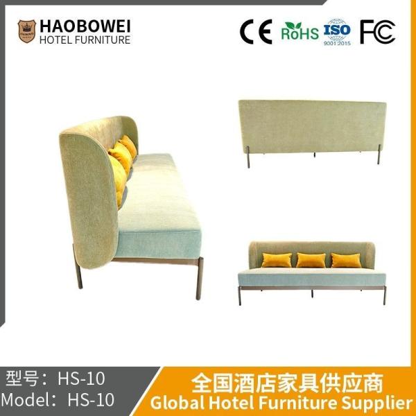 Italian-Style Grand Sofa in The Middle Ancient Wind Snow Neil Cloth Art Sofa
