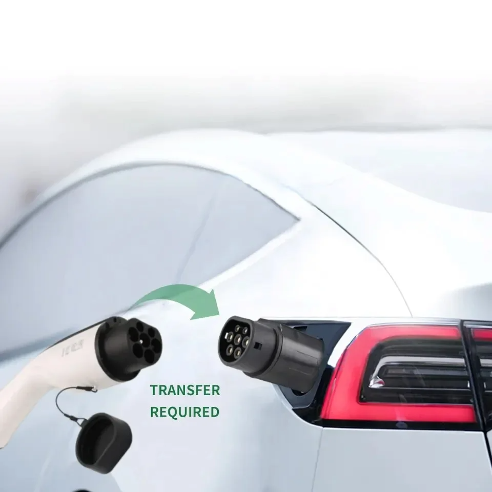 Type1 To GBT Electric Vehicle Charger Adapter 220V 32A EV Charging Converter