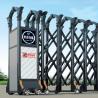 Buy cheap Stainless Steel Bending Shape Retractable Driveway Gate Electric Automatic Door from wholesalers