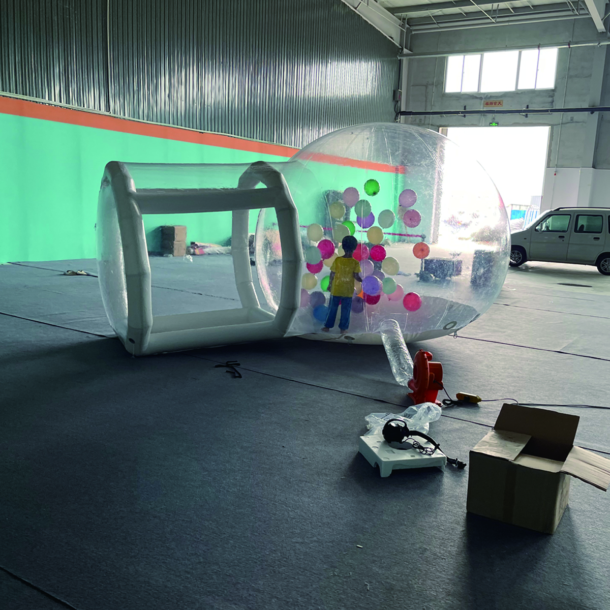 Hot selling Outdoor Camping Wedding Party Transparent PVC Inflatable bubble dome house for kids