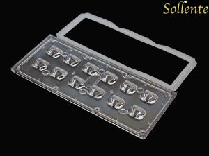 China SMD Plastic Led Lens Array Parking Spot Lamps Component Lens For XTE factory