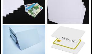 China 0.33mm Offset Printable 1.8Ra Pvc Core Sheet factory